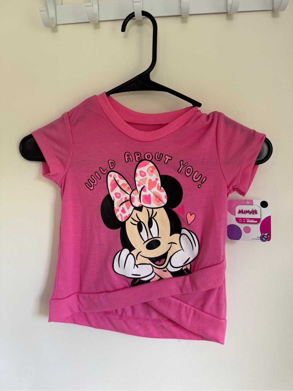 Disney Minnie Mouse Hot Pink Graphic Tee
